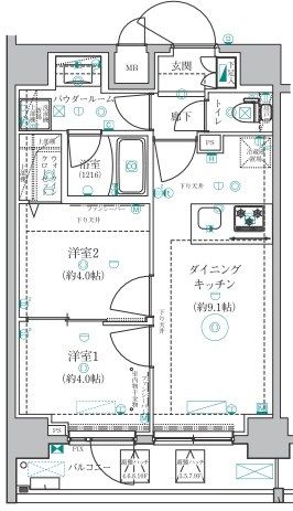 間取図