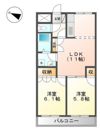 ラルジュ・ミリューの間取り画像
