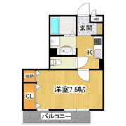 ハイツYOSHIHARUの間取り画像