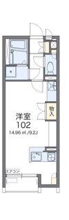 レオネクストサツキ荘の間取り画像