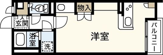 レオネクストサツキ荘の間取り画像