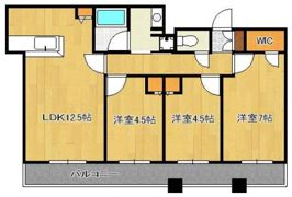 小倉D.C.TOWER 602号室の間取り画像