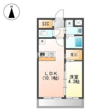 ソンリッサ 小坂の間取り画像