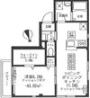 クラージュの間取り画像