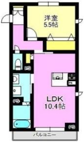 パークサイド西屋敷の間取り画像