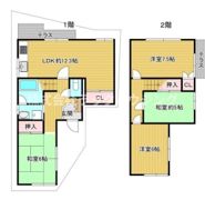 国松町戸建ての間取り画像