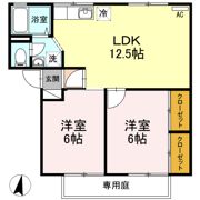 セシル豊浜の間取り画像