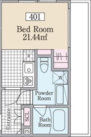 ReveResidence市ヶ谷の間取り画像