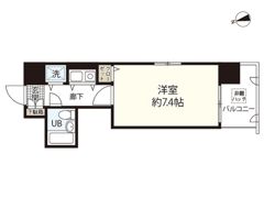 朝日プラザ横川駅前の間取り画像