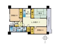 高取パークファミリアの間取り画像