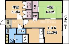 シャルマンハイツの間取り画像