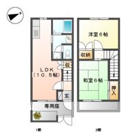 グリーンゲイブルズの間取り画像