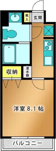 ウインズ妙典の間取り画像