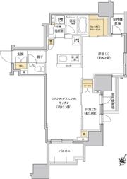 グレーシアフィット三軒茶屋の間取り画像