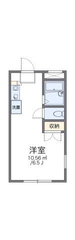 レオパレスルミエールの間取り画像