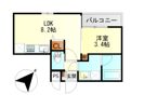 MOVE呉三条の間取り画像