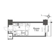 TLRレジデンス本町WESTの間取り画像