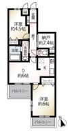 ベルポート志木の間取り画像