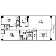 グランアークス千里山の間取り画像