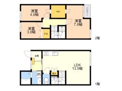 リープハウスKの間取り画像