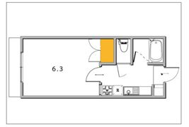 メゾンユタカの間取り画像