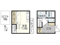 Crecia古市橋駅南の間取り画像