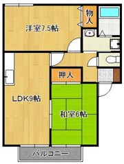 ハイツ新町の間取り画像