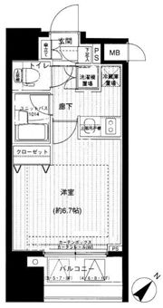 メインステージ文京春日の間取り画像