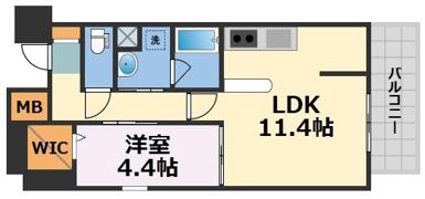 ロイジェント玉川の間取り画像