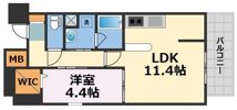ロイジェント玉川の間取り画像