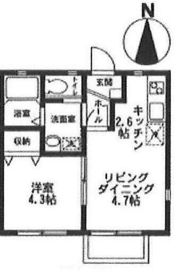 ソレイユ港南の間取り画像