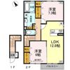 ALBA GLANDE Aの間取り画像