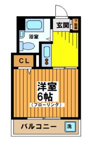森永ハイツの間取り画像