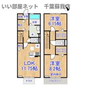 フォンティーヌⅡの間取り画像