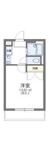 レオパレスT HTanakaの間取り画像