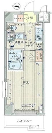 ルーブル高島平の間取り画像