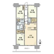 プラウドタワー清澄白河の間取り画像