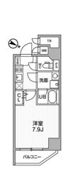 ALTERNA北品川の間取り画像