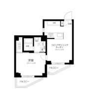 カノン押上の間取り画像