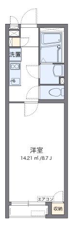 クレイノオークフォレストの間取り画像