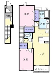 ヌーベル・シンワ Cの間取り画像