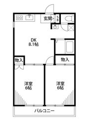 レナジア保木間の間取り画像