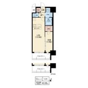 スプランディッド新大阪VIの間取り画像