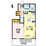 グランツ松島Dの間取り画像