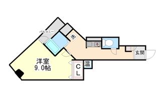 ヒュース王子公園の間取り画像