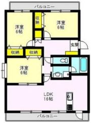 リジョンA・B棟の間取り画像