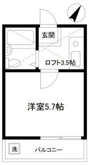 ヴィラ・ヤマナカⅡの間取り画像