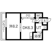 フィレンツェなんば南の間取り画像