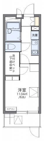 レオパレスShuの間取り画像