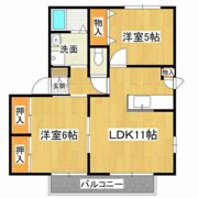 ブライトガーデン南C棟の間取り画像